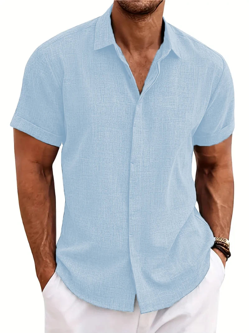 NoriNova - 2024 New hot-selling short-sleeved men's shirt | Summer shirt | Casual beach style | Fashion High Street Top