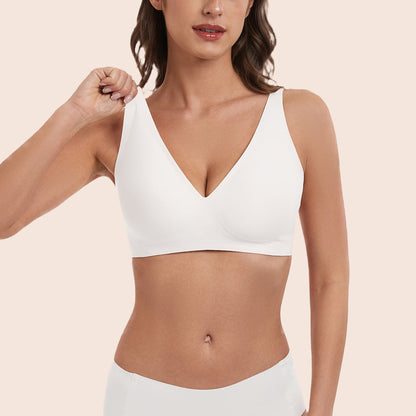 NoriNova - Deep V-Neck Wirefree Seamless Everyday Bra