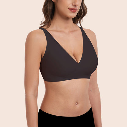 NoriNova - Deep V-Neck Wirefree Seamless Everyday Bra