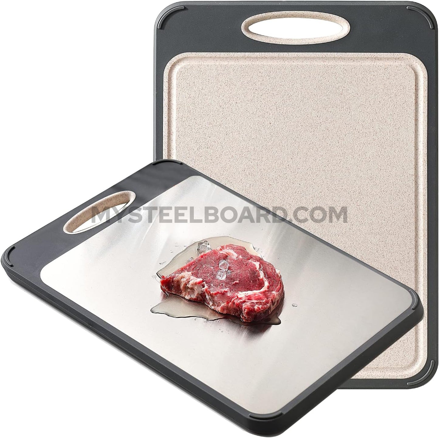 NoriNova - Premium Stainless Steel Board™  - Preventing the absorption of bacteria